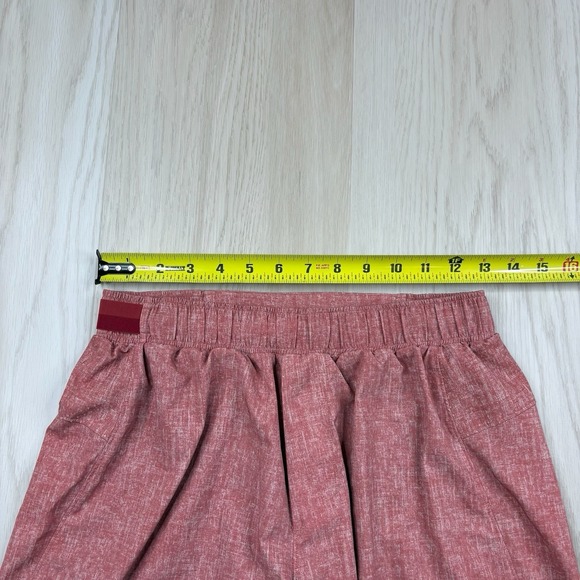 Lululemon Surge Shorts Lined Sunbleached Cayenne 6" Inseam Men's Size S Small - Picture 5 of 9